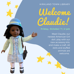Welcome Claudie: American Girl Doll Release Party